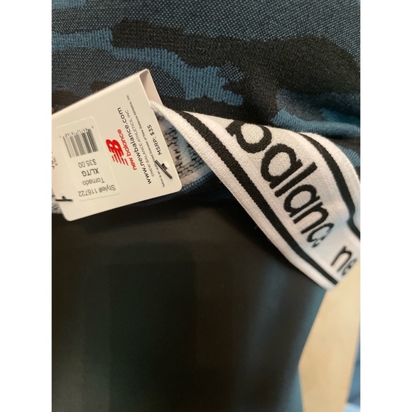 New Balance Blue Camo Sports Bra New With Tags Size XL - Picture 6 of 8